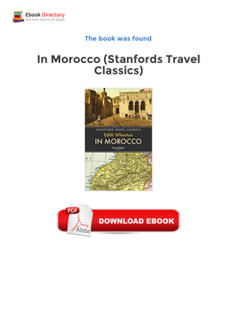 Free Ebook Library in Morocco (Stanfords Travel Classics)