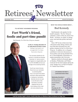 Retirees' Newsletter