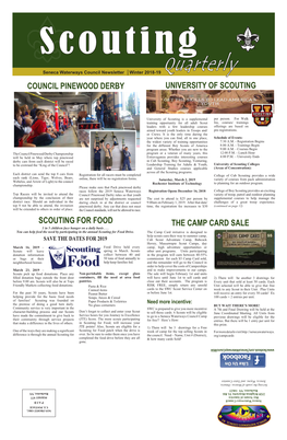 University of Scouting Colleges Colleges Scouting of University