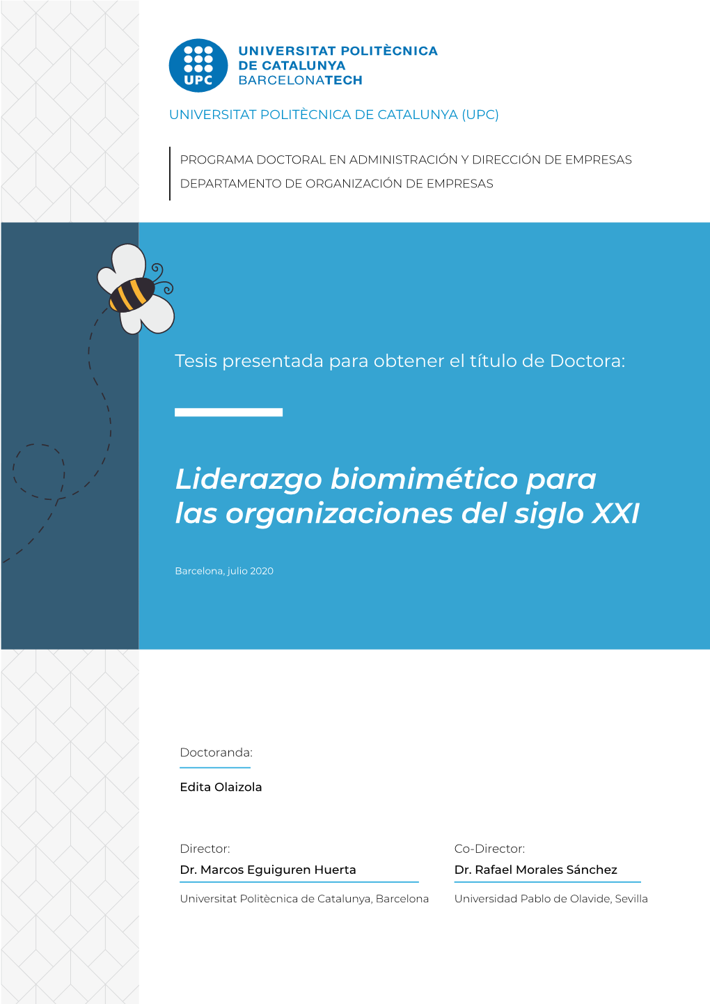 Liderazgo Biomimético Para Las Organizaciones Del Siglo XXI