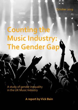 Counting the Music Industry: the Gender Gap