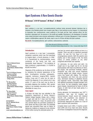 Case Report Northern International Medical College Journal