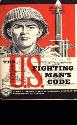 The U.S. Fighting Man's Code, DA PAM 21-71