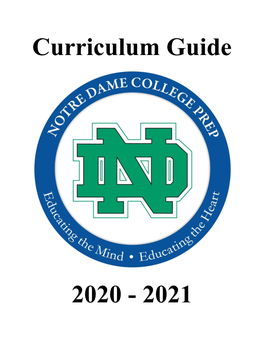 Curriculum Guide 2020