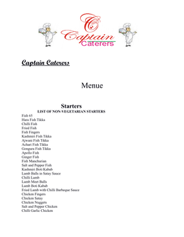 Captain Caterers