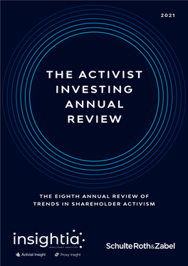 The Activist Investing Annual Review