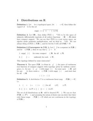 Distributions: How to Think About the Dirac Delta Function