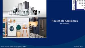 Pakistan's Household Appliances Industry