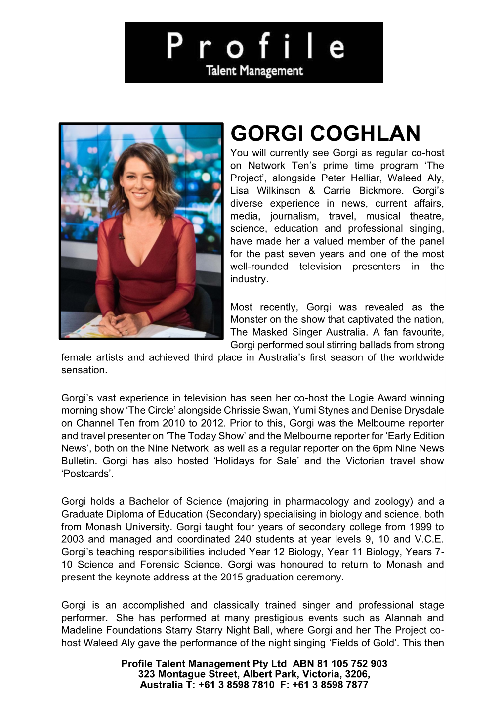 Gorgi Coghlan