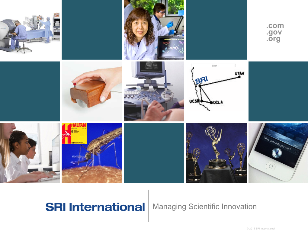 SRI Five Disciplines of Innovation