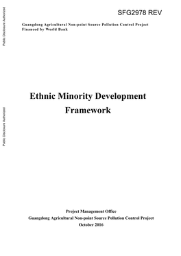 Ethnic Minority Development Framework