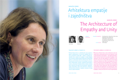 The Architecture of Empathy and Unity Arhitektura Empatije I Zajedništva