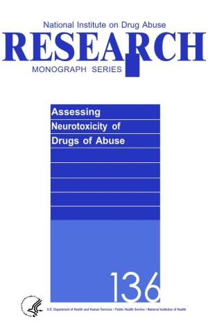 Assessing Neurotoxicity of Drugs of Abuse
