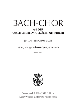 Bach Chor Berlin