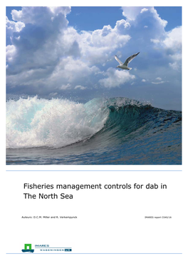 Fisheries Management Controls for Dab in the North Sea