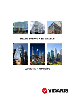 Building Envelope • Sustainability Consulting