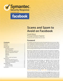 Scams and Spam to Avoid on Facebook