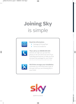 Joining Sky Is Simple
