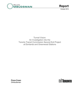 TTC Investigation Report