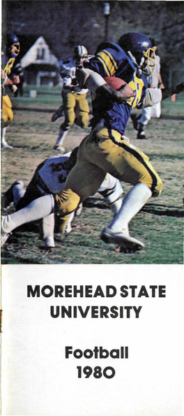 Morehead State University Football 1980