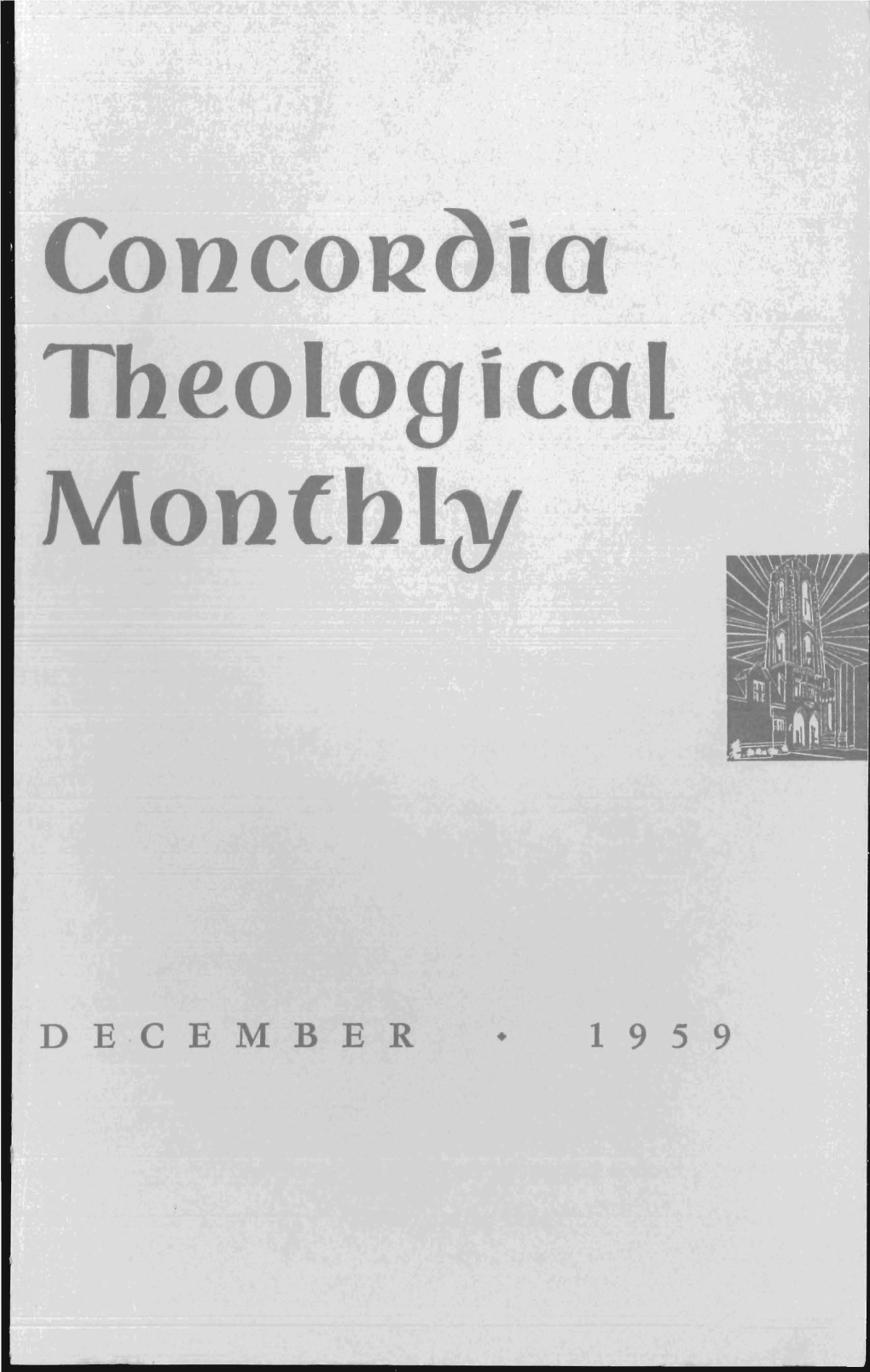 Theological Monthly