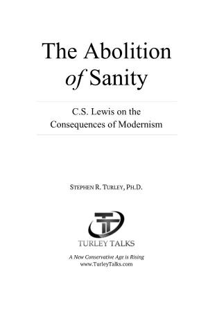 The Abolition of Sanity