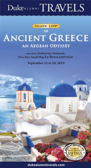 Ancient Greece an Aegean Odyssey