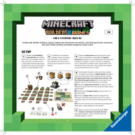 Minecraft: Builders & Biomes Rulebook