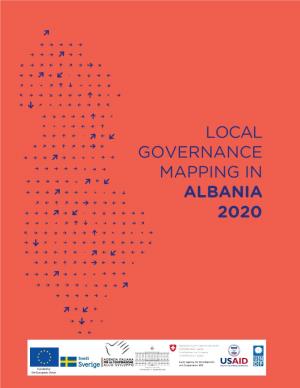 Local Governance Mapping in Albania 2020