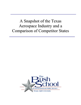 Texas Aerospace Commission Report