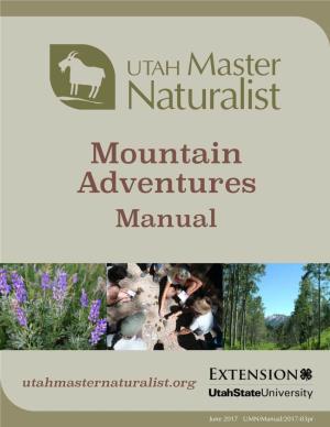 UMNP Mountains Manual 2017