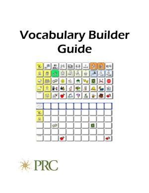 Vocabulary Builder Guide