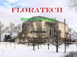 FLORATECH New Crop Report