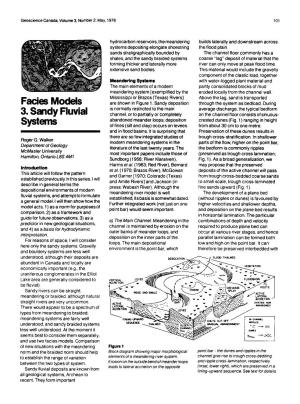 Fades Models 3. Sandy Fluvial Systems