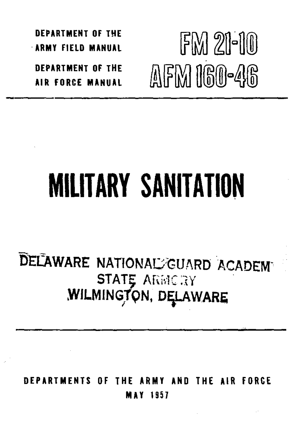 Military Sanitation