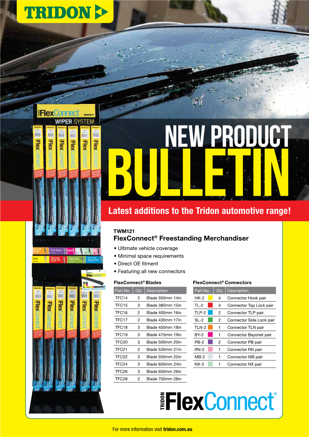 NEW PRODUCT Bulletin NEW PRODUCT Bulletin