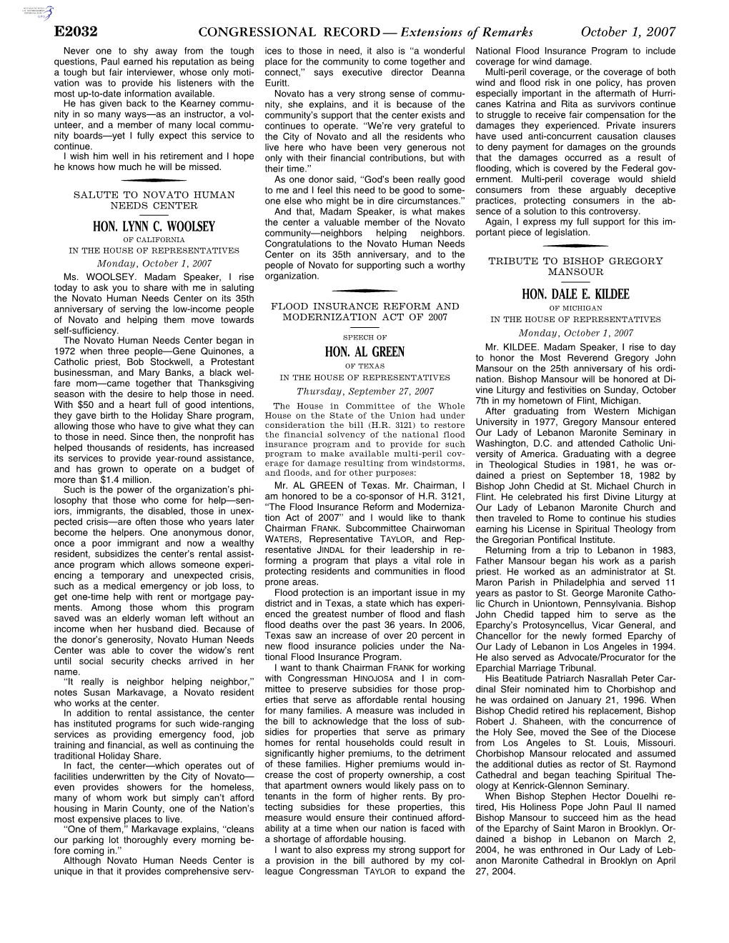 CONGRESSIONAL RECORD— Extensions Of