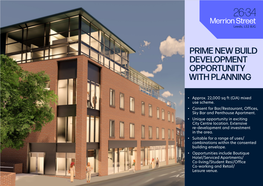 Prime New Build Development Opportunity with Planning