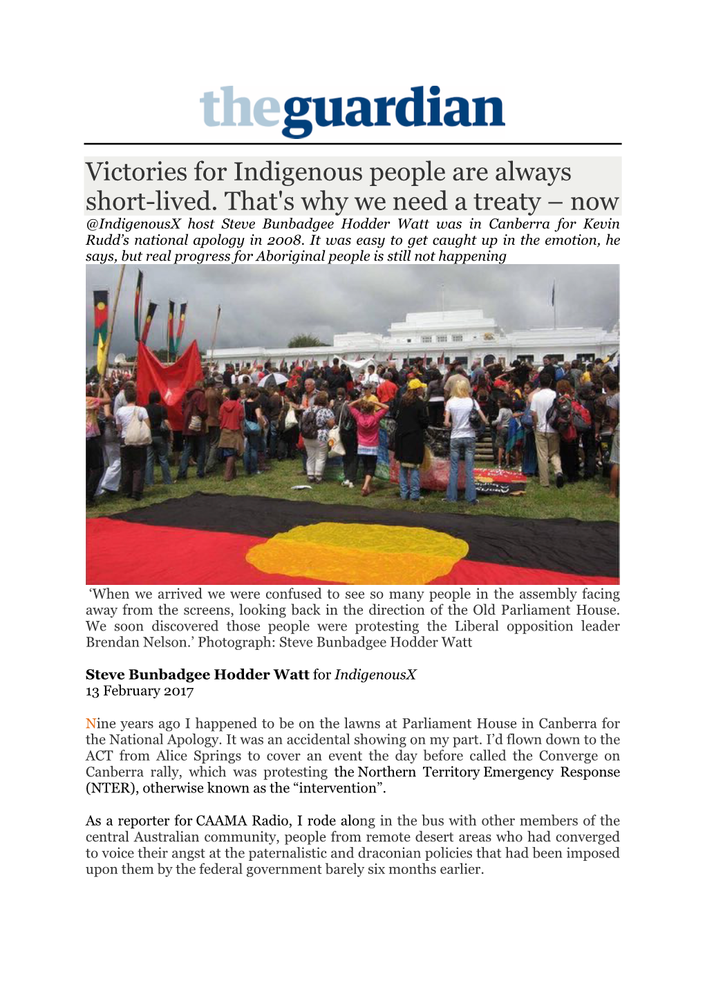 Victories for Indigenous People Are Always Short-Lived