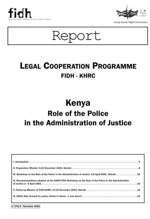 "Role of the Police in the Administration of Justice" ( PDF