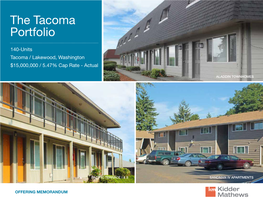 The Tacoma Portfolio