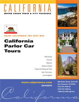 California Parlor Car Tours