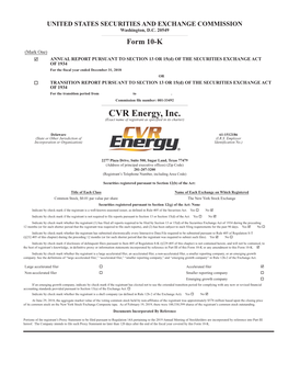 Cvr Energy, Inc. 10K 2019 V1