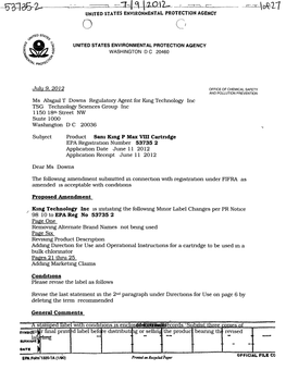 US EPA, Pesticide Product Label, SANI-KING P-MAX VIII