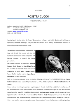 Rosetta Cucchi