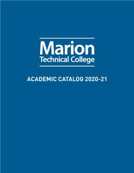 Academic Catalog 2020-21