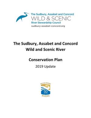 The Sudbury, Assabet and Concord Wild and Scenic River Conservation Plan