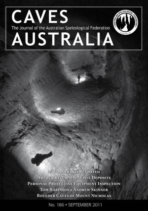 The Journal of the Australian Speleological Federation AUSTRALIA