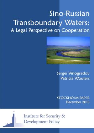 Sino-Russian Transboundary Waters: a Legal Perspective on Cooperation