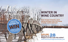 Winter in Wine Country